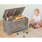 Badger Basket Vintage Gray Solid Wood Rustic Toy Box